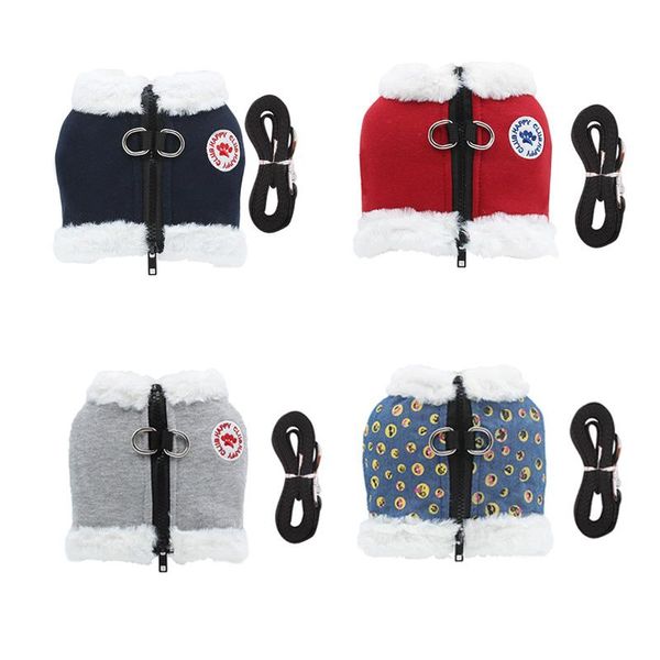 dog collars & leashes accessories winter plus velvet chest back comfortable warm pet harness vest-style leash collar goods for dogs
dog collars & leashes accessories winter plus velvet chest back comfortable warm pet harness vest-style leash collar goods for dogs