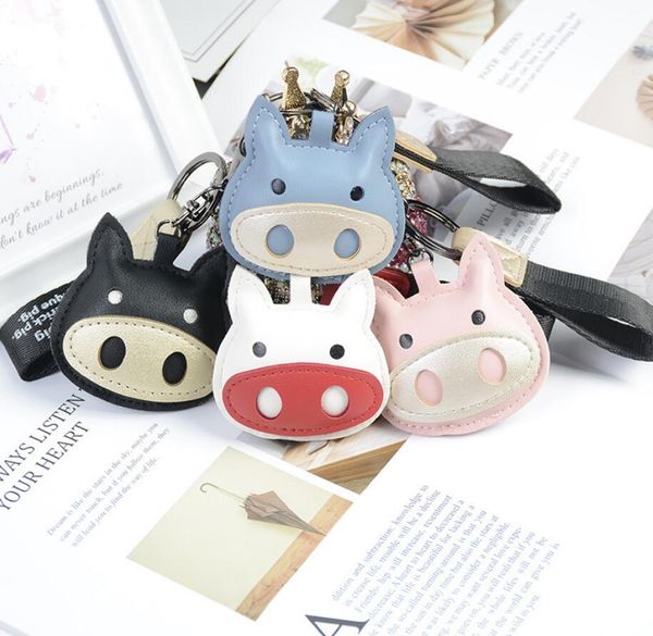 wholesale keychains cute small pig key chain car backpack pendant buckle creative solid color pu leather metal keyring cartoon animal jewelr, Silver
wholesale keychains cute small pig key chain car backpack pendant buckle creative solid color pu leather metal keyring cartoon animal jewelr, Silver