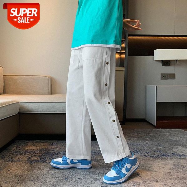 yemi fashion|men's hong kong style straight overalls korean trendy student wide leg casual pants #jl2a, Black
yemi fashion|men's hong kong style straight overalls korean trendy student wide leg casual pants #jl2a, Black