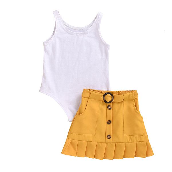 2021 new fashion kids suit cotton toddler girl summer clothes sleeveless +short skirt children's clothing set 1-5 years bgjs, White
2021 new fashion kids suit cotton toddler girl summer clothes sleeveless +short skirt children's clothing set 1-5 years bgjs, White