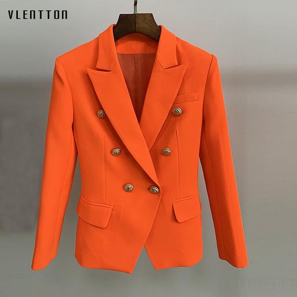 women's suits & blazers est 2021 designer jacket blazer solid lion buttons double breasted office lady coat neon orange, White;black
women's suits & blazers est 2021 designer jacket blazer solid lion buttons double breasted office lady coat neon orange, White;black