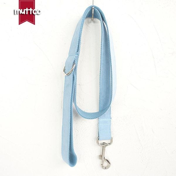dog collars & leashes muttco retailing self-design fashionable soft pure color leash the sky wathet blue 5 sizes and udl032
dog collars & leashes muttco retailing self-design fashionable soft pure color leash the sky wathet blue 5 sizes and udl032