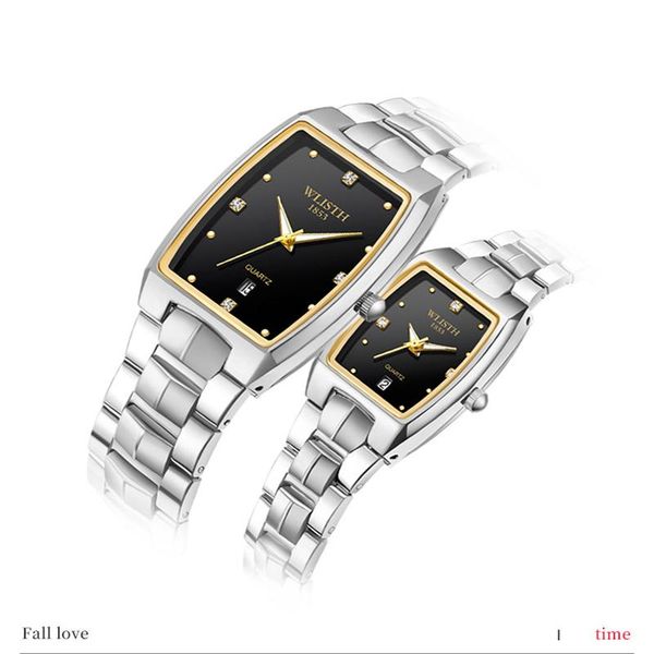 wristwatches 2021 wallis brand watch fashion casual couple square steel belt male luminous quartz movement female 30m waterproof student gif, Slivery;brown
wristwatches 2021 wallis brand watch fashion casual couple square steel belt male luminous quartz movement female 30m waterproof student gif, Slivery;brown