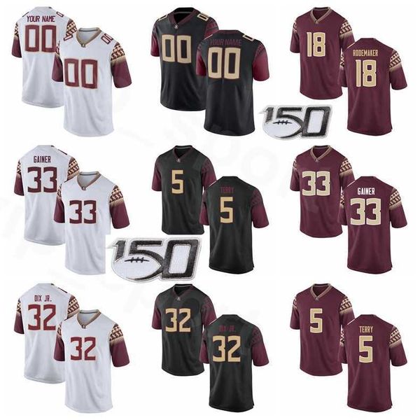 florida state seminoles ncaa football college 33 amari gainer jersey 8 renardo green 32 stephen dix jr 18 tate rodemaker 5 tamorrion terry, Black
florida state seminoles ncaa football college 33 amari gainer jersey 8 renardo green 32 stephen dix jr 18 tate rodemaker 5 tamorrion terry, Black