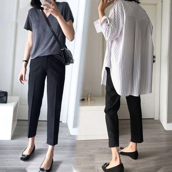 maternity bottoms pregnant women casual suit pants spring and autumn fashion haroun extra-abdominal wear office lady work trousers, White
maternity bottoms pregnant women casual suit pants spring and autumn fashion haroun extra-abdominal wear office lady work trousers, White
