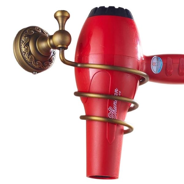 bathroom shelves antique brass wall mount hair dryer rack holder washroom accessories
bathroom shelves antique brass wall mount hair dryer rack holder washroom accessories