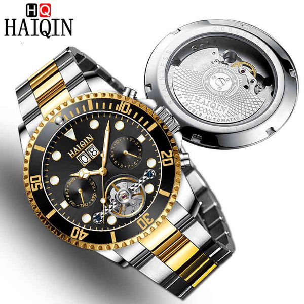 2019 new men's watches haiqin brand luxury business machines steel seals gold relogio masculino, Slivery;brown
2019 new men's watches haiqin brand luxury business machines steel seals gold relogio masculino, Slivery;brown