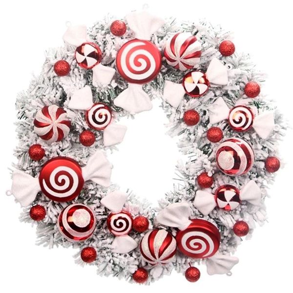 decorative flowers & wreaths simulation christmas wreath and candy decoration front door window flower ring day party
decorative flowers & wreaths simulation christmas wreath and candy decoration front door window flower ring day party