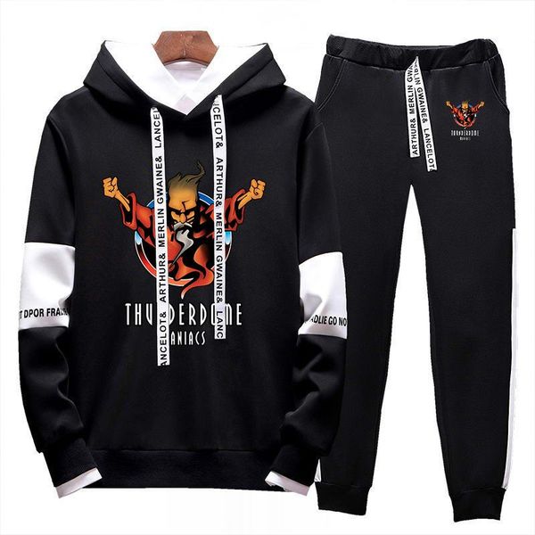 jogging clothing 2021 thunderdome fashion man tracksuits autumn hoodies and pants streetwear harajuku athletic print comfortable suits, Black;red
jogging clothing 2021 thunderdome fashion man tracksuits autumn hoodies and pants streetwear harajuku athletic print comfortable suits, Black;red