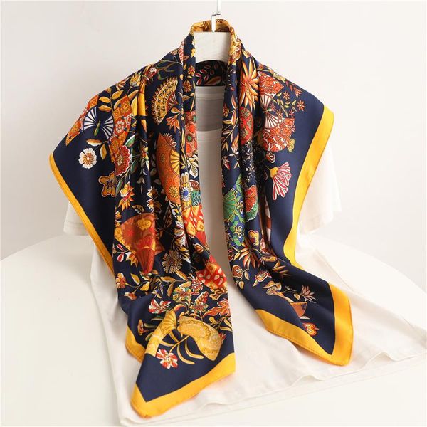 scarves design twill square scarf for women bandana hair wrap headscarf print shawl neckerchief female headband foulard fashion hijab, Blue;gray
scarves design twill square scarf for women bandana hair wrap headscarf print shawl neckerchief female headband foulard fashion hijab, Blue;gray