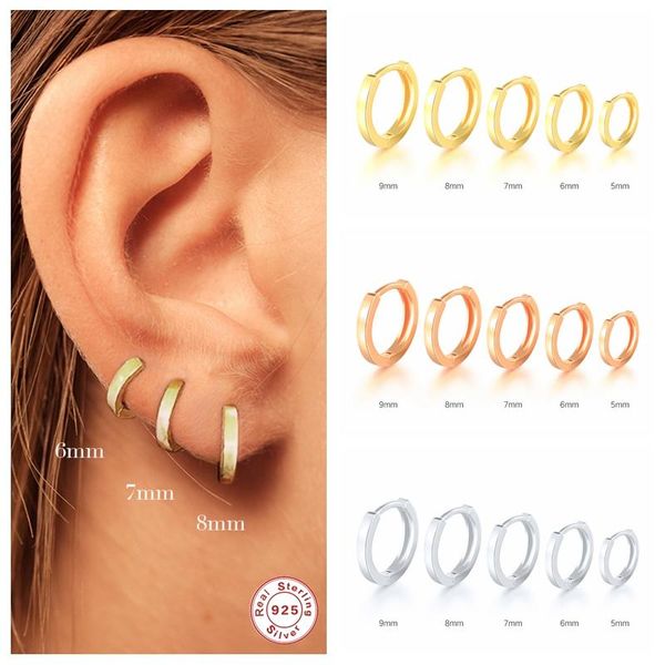hoop & huggie canner pendientes brincos 925 stamp sterling silver earring round circle earrings for lovers' valentine's day jewerl, Golden;silver
hoop & huggie canner pendientes brincos 925 stamp sterling silver earring round circle earrings for lovers' valentine's day jewerl, Golden;silver