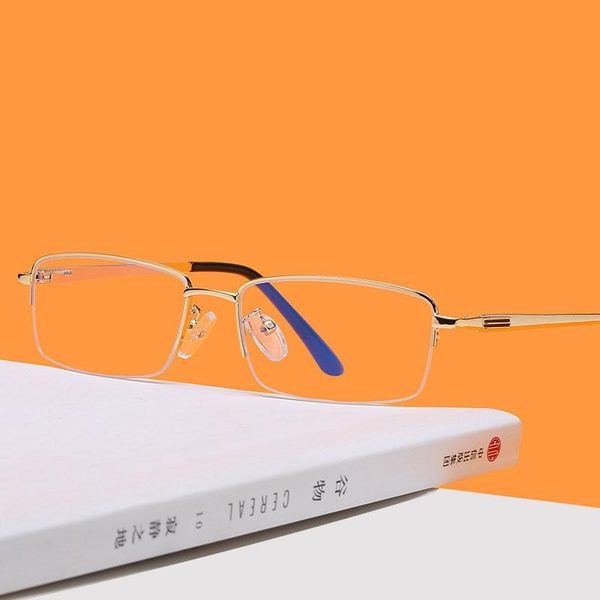 fashion sunglasses frames arrival half rim business style frame glasses for male anti-blue light optical spectacles, Black
fashion sunglasses frames arrival half rim business style frame glasses for male anti-blue light optical spectacles, Black