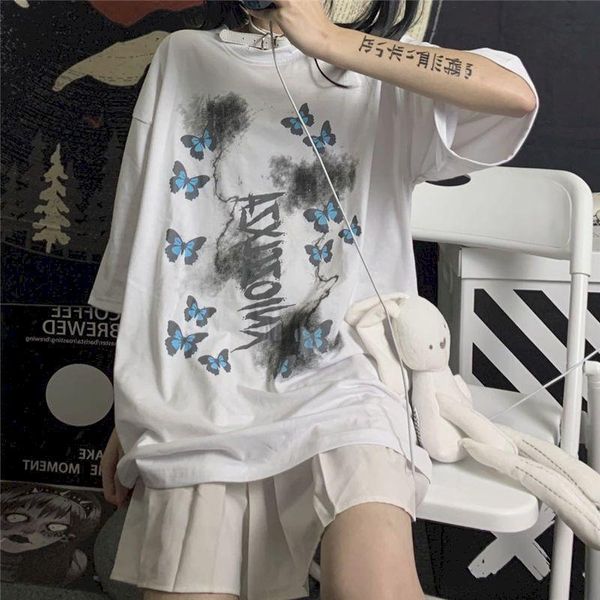 men's t-shirts oversized t-shirt women=korean version of loose summer harajuku style alternative clothing goth punk clothes grunge t sh, White;black
men's t-shirts oversized t-shirt women=korean version of loose summer harajuku style alternative clothing goth punk clothes grunge t sh, White;black