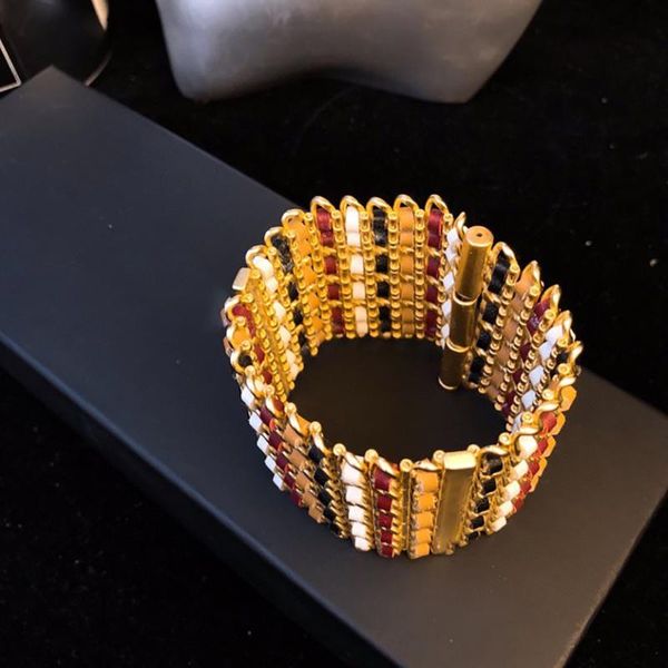 bangle brand fashion for women punk style thick braided leather bracelet open double cuff jewelry, Black
bangle brand fashion for women punk style thick braided leather bracelet open double cuff jewelry, Black