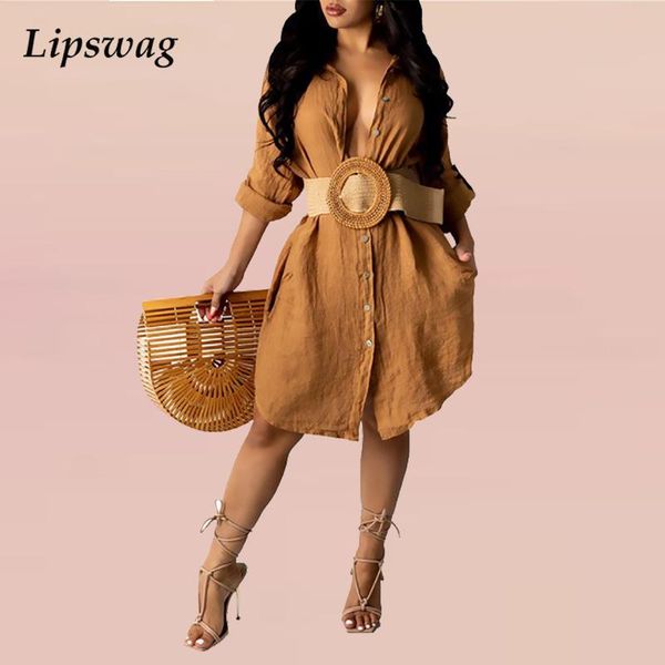 women autumn long sleeve dress fashion solid cotton long party dresses spring turn-down collar button lady shirt dress vestidoshigh quality, Black;gray
women autumn long sleeve dress fashion solid cotton long party dresses spring turn-down collar button lady shirt dress vestidoshigh quality, Black;gray