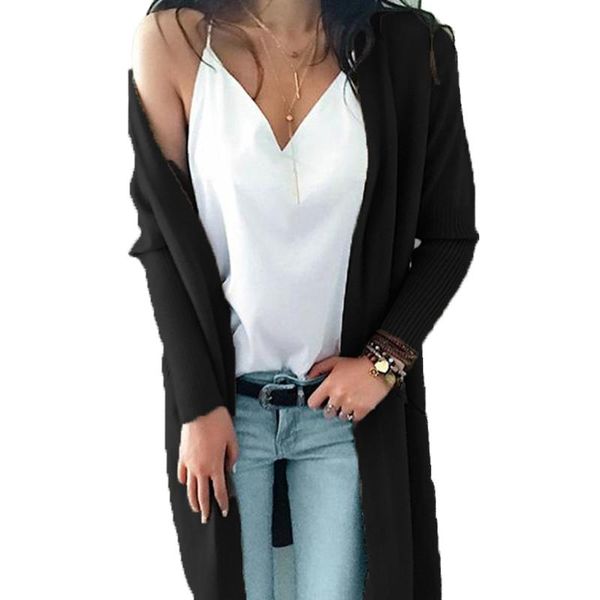 women's sweaters fashion slim coats clothing regular sweater casual long wool women outerwear 2021 autumn european style, White;black
women's sweaters fashion slim coats clothing regular sweater casual long wool women outerwear 2021 autumn european style, White;black