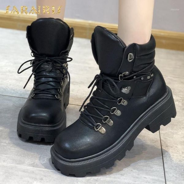 boots sarairis 2021 arrivals square heels ankle woman shoes platform shoelace comfortable ins dropship lades1, Black
boots sarairis 2021 arrivals square heels ankle woman shoes platform shoelace comfortable ins dropship lades1, Black