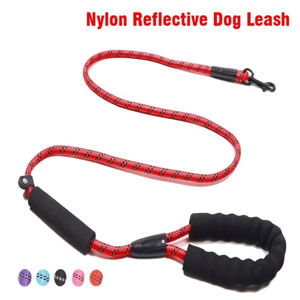 durable outdoor pet leash dog harness traction rope nylon reflective running leashes rope adjustable dog leash with padded handle yl0264
durable outdoor pet leash dog harness traction rope nylon reflective running leashes rope adjustable dog leash with padded handle yl0264