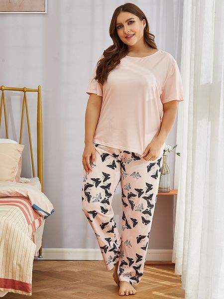 2021 new wholesale oversized o neck pajamas set t-shirt sleeping night gown for women home clothes female wear butterfly yym4, Black;red
2021 new wholesale oversized o neck pajamas set t-shirt sleeping night gown for women home clothes female wear butterfly yym4, Black;red