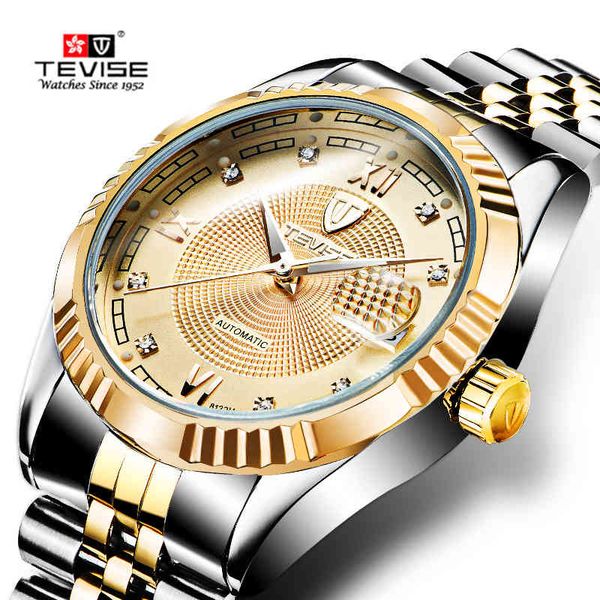 tevise merk mens mechanical watches fire luxury roman numeral day automatic clocks relogio masculino montre homme, Slivery;brown
tevise merk mens mechanical watches fire luxury roman numeral day automatic clocks relogio masculino montre homme, Slivery;brown