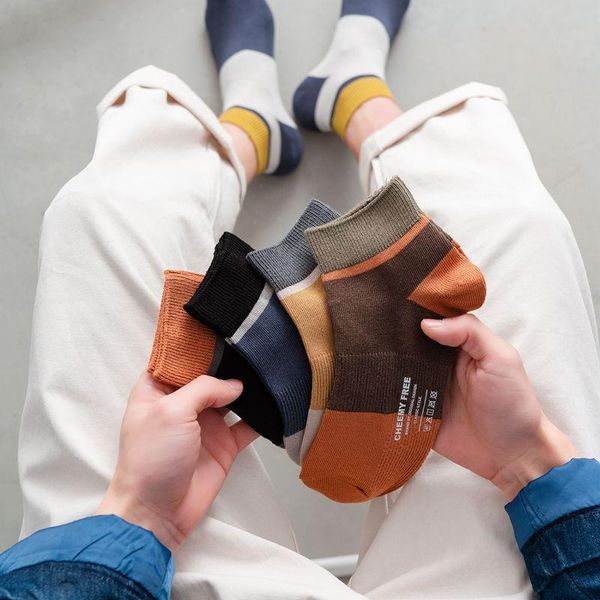 men's socks men fashion spring summer ankle short invisible cotton mixed color breathable casual, Black
men's socks men fashion spring summer ankle short invisible cotton mixed color breathable casual, Black