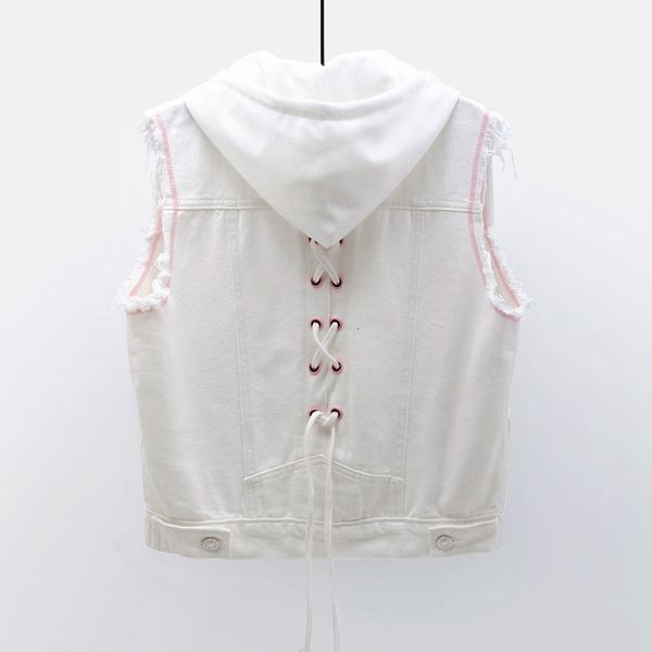 new fashion hooded white denim women loose big pocket short sleeveless jacket back cord jeans vest student waistcoat female fwxt, Black;white
new fashion hooded white denim women loose big pocket short sleeveless jacket back cord jeans vest student waistcoat female fwxt, Black;white