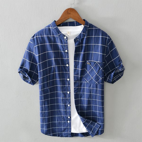 2021 new 100% algodo gola xadrez masculina moda manga curta camisas casuais para homem confortvel novo estilo camisa dos homens qqwv, White
2021 new 100% algodo gola xadrez masculina moda manga curta camisas casuais para homem confortvel novo estilo camisa dos homens qqwv, White