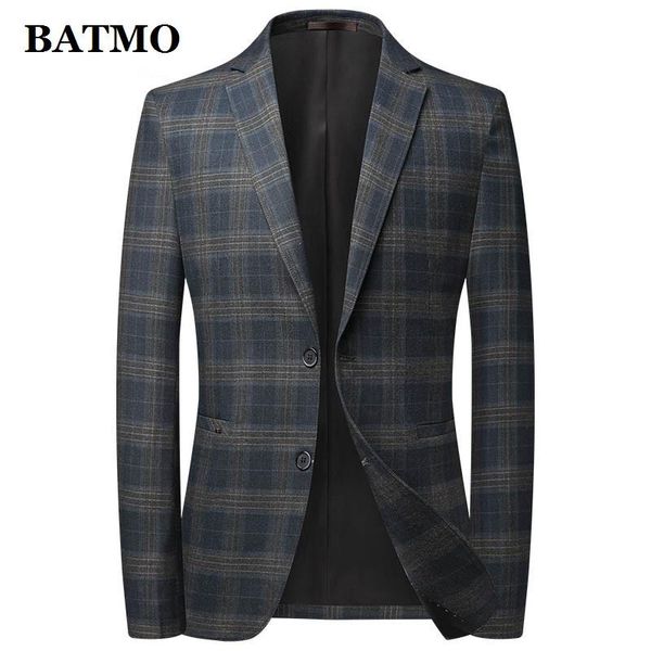 batmo 2021 new arrival spring plaid casual blazer men,jackets male,plus-size m-4xl cs2915, White;black
batmo 2021 new arrival spring plaid casual blazer men,jackets male,plus-size m-4xl cs2915, White;black
