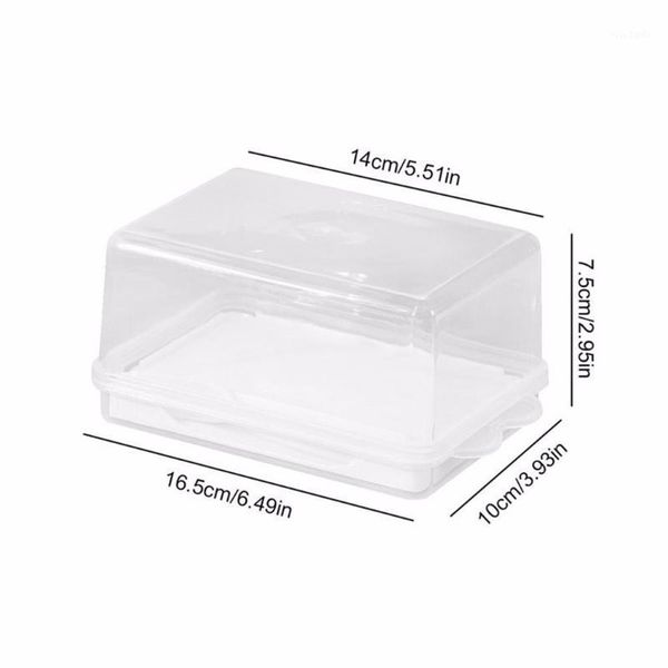 storage bottles & jars 1*butter box 6.50*4.09*2.95in transparent plastic butter container cheese server keeper tray
storage bottles & jars 1*butter box 6.50*4.09*2.95in transparent plastic butter container cheese server keeper tray