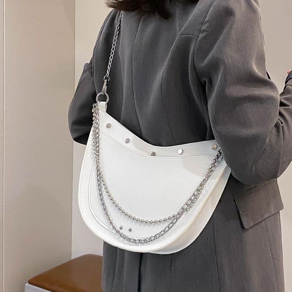 fashion rivets women shoulder bags 2021 new chain female crossbody messenger bags pu leather handbags semicircle armpit
fashion rivets women shoulder bags 2021 new chain female crossbody messenger bags pu leather handbags semicircle armpit
