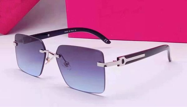 1pcs fashion sunglasses eyewear sun glasses designer mens womens vintage rimless sunglass men luxury glasse big square 50791, White;black
1pcs fashion sunglasses eyewear sun glasses designer mens womens vintage rimless sunglass men luxury glasse big square 50791, White;black