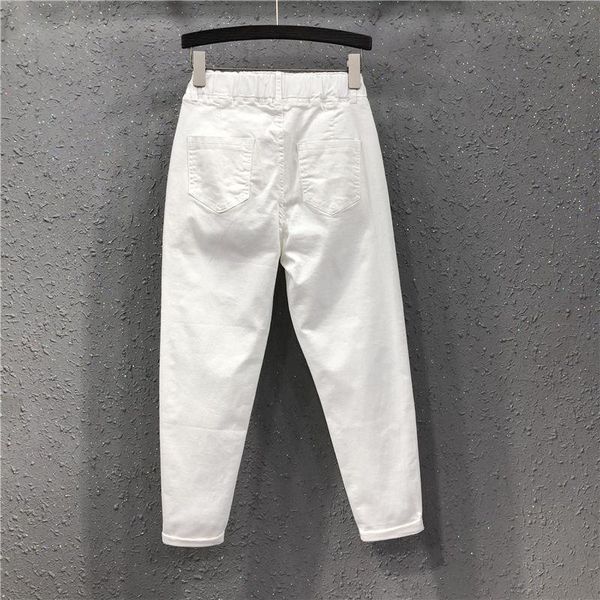 women's jeans woman pants autumn winter large size elastic waist white women loose high casual pantalones vaqueros mujer, Blue
women's jeans woman pants autumn winter large size elastic waist white women loose high casual pantalones vaqueros mujer, Blue