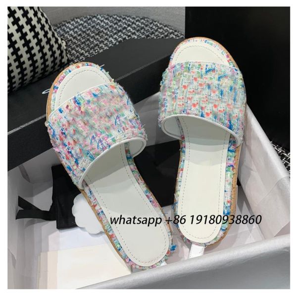 slippers modern korean style shoes for women 2021 summer vogue outer real leather fragrance sandals designer luxury knitte, Black
slippers modern korean style shoes for women 2021 summer vogue outer real leather fragrance sandals designer luxury knitte, Black