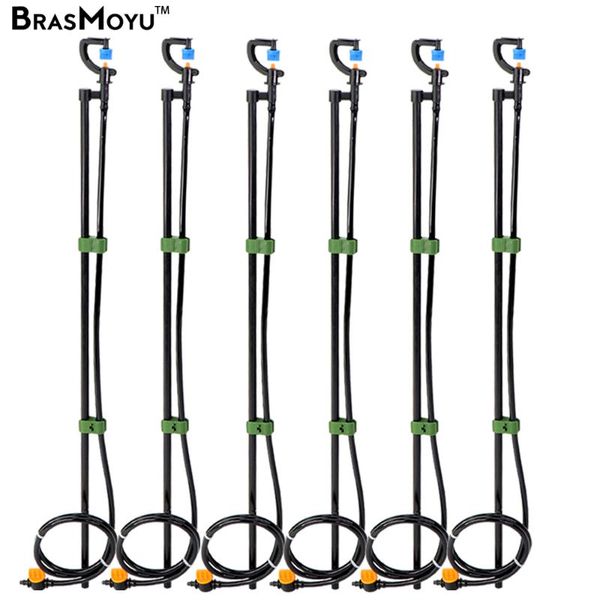 watering equipments brasmoyu 10pcs 180 degree sprinklers on 50cm black fiberglass stake 1m tubing gardens irrigation system 19.6''
watering equipments brasmoyu 10pcs 180 degree sprinklers on 50cm black fiberglass stake 1m tubing gardens irrigation system 19.6''
