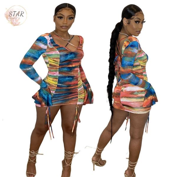 2021 new tie dye print flared long sleeve bodycon bandage mini es for women party wholesale dropshipping cz1j, Black;gray
2021 new tie dye print flared long sleeve bodycon bandage mini es for women party wholesale dropshipping cz1j, Black;gray