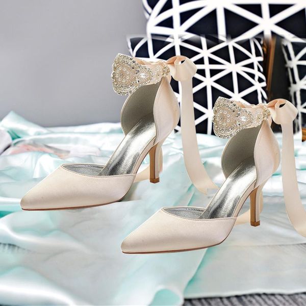 dress shoes 2021 women's pointed style wedding ribbon tie banquet pumps thin heel evening tacones, Black
dress shoes 2021 women's pointed style wedding ribbon tie banquet pumps thin heel evening tacones, Black