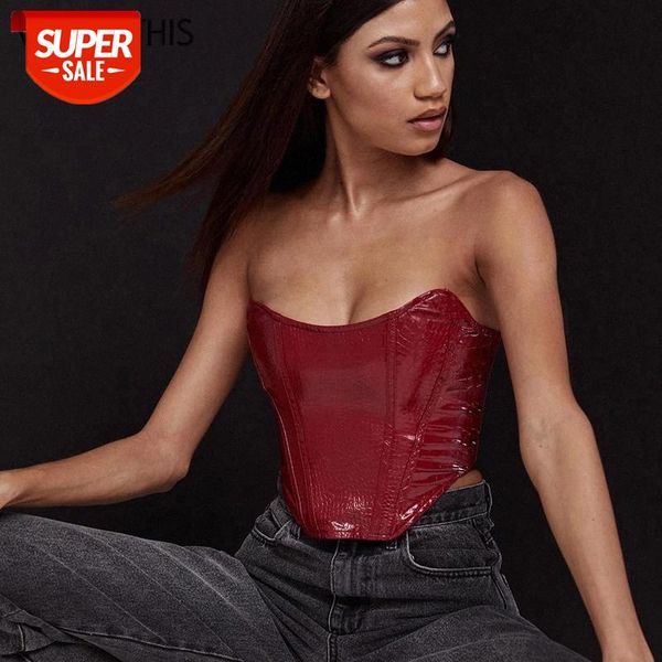 wannathis tank leather women slim strapless tube club party night backless red ladies ruched backless crop #a25r, White
wannathis tank leather women slim strapless tube club party night backless red ladies ruched backless crop #a25r, White