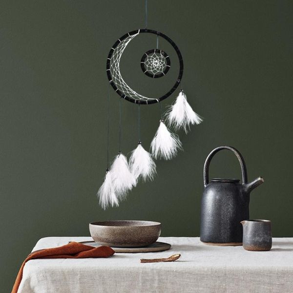 decorative objects & figurines creative sun moon dream catcher net woven feather decoration simplemodern home wall hanging air pendant campa
decorative objects & figurines creative sun moon dream catcher net woven feather decoration simplemodern home wall hanging air pendant campa