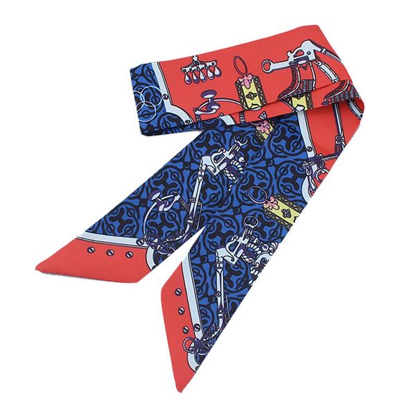 scarves 2021 long silk scarf for women print head band hair accessories handle bag ribbon brand skinny tie, Blue;gray
scarves 2021 long silk scarf for women print head band hair accessories handle bag ribbon brand skinny tie, Blue;gray