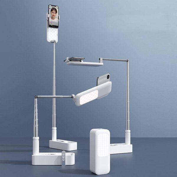 cell phone mounts & holders support with led light, portable po folding and selfie, lamp filling in for live video youtube, 1000mah
cell phone mounts & holders support with led light, portable po folding and selfie, lamp filling in for live video youtube, 1000mah