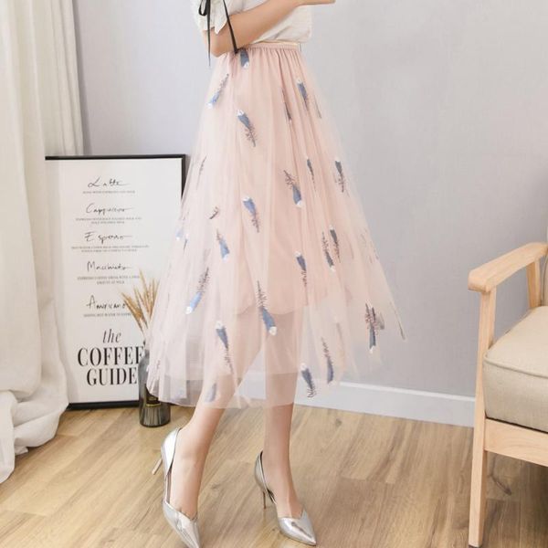 skirts zoki embroidery women tulle skirt summer white feather mesh high waist ladies party midi casual korean spring faldas 2021, Black
skirts zoki embroidery women tulle skirt summer white feather mesh high waist ladies party midi casual korean spring faldas 2021, Black