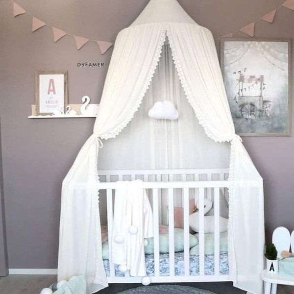kids mosquito net with lace chiffon children hanging dome bed crib cot netting canopy curtain play tent room decor
kids mosquito net with lace chiffon children hanging dome bed crib cot netting canopy curtain play tent room decor