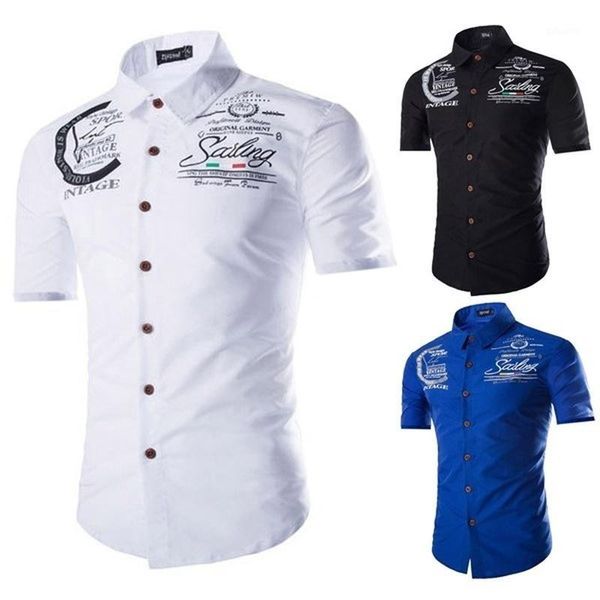 summer mens shirts letter printed short sleeve dress slim fit turn-down collared casual comfortable men's, White;black
summer mens shirts letter printed short sleeve dress slim fit turn-down collared casual comfortable men's, White;black