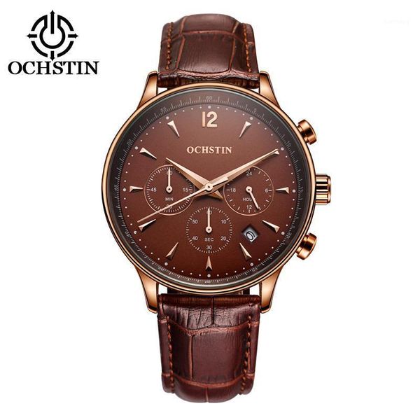 wristwatches men watches business leather band date quartz relogio masculino horloge man ochstin, Slivery;brown
wristwatches men watches business leather band date quartz relogio masculino horloge man ochstin, Slivery;brown