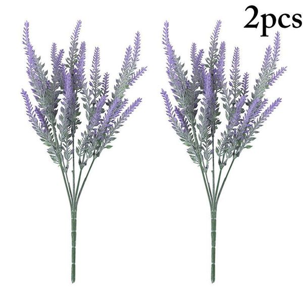 decorative flowers & wreaths 2 pcs plastic artificial plant lavender flower set realistic faux bunch for wedding household party decoration
decorative flowers & wreaths 2 pcs plastic artificial plant lavender flower set realistic faux bunch for wedding household party decoration