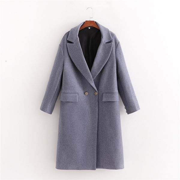 women's jackets women fashion winter double breasted loose coats female casual woolen blue outwear ladies elegant thick long hhg1, Black;brown
women's jackets women fashion winter double breasted loose coats female casual woolen blue outwear ladies elegant thick long hhg1, Black;brown