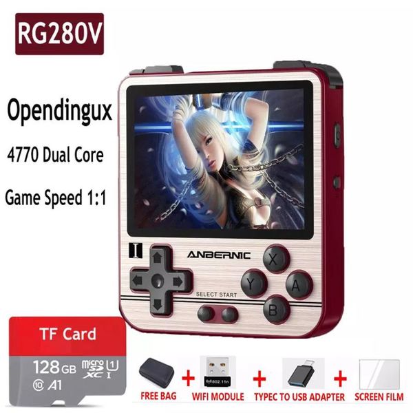 portable game players anbernic rg280v ps1 retro console tf card opendingux 64g 5000 games mini handheld xmas gift for kids
portable game players anbernic rg280v ps1 retro console tf card opendingux 64g 5000 games mini handheld xmas gift for kids