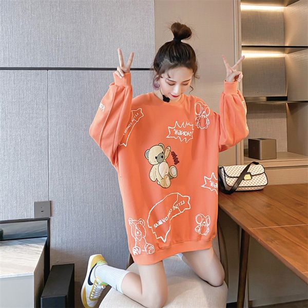 2021 autumn winter casual mid length fleece cartoon print o neck women sweatshirt 8ljp, Black
2021 autumn winter casual mid length fleece cartoon print o neck women sweatshirt 8ljp, Black