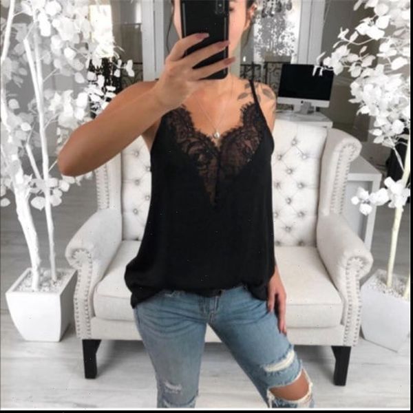 2020 summer women casual loose sleeveless blouse lace v neck ladies shirts blouse female blouses plus size, White
2020 summer women casual loose sleeveless blouse lace v neck ladies shirts blouse female blouses plus size, White