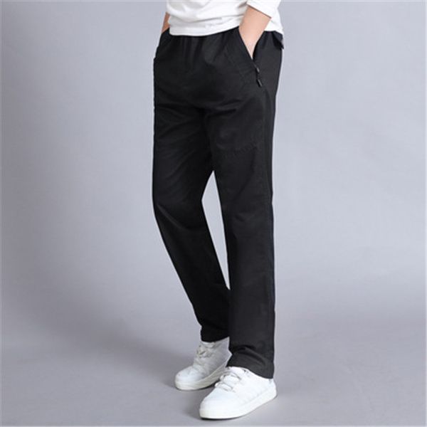 large sizes overalls men's cotton trousers washed pants european and american big size trouser, Black
large sizes overalls men's cotton trousers washed pants european and american big size trouser, Black